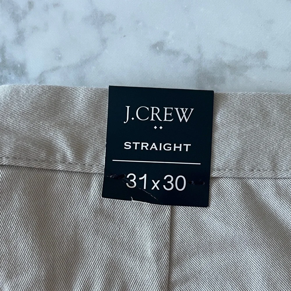 J. Crew Men's Light Tan Chinos